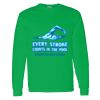 Heavy Cotton 100% Cotton Long Sleeve T Shirt Thumbnail