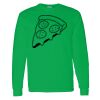 Heavy Cotton 100% Cotton Long Sleeve T Shirt Thumbnail