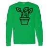 Heavy Cotton 100% Cotton Long Sleeve T Shirt Thumbnail