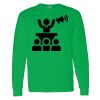 Heavy Cotton 100% Cotton Long Sleeve T Shirt Thumbnail