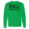 Heavy Cotton 100% Cotton Long Sleeve T Shirt Thumbnail