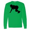 Heavy Cotton 100% Cotton Long Sleeve T Shirt Thumbnail