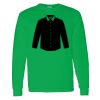 Heavy Cotton 100% Cotton Long Sleeve T Shirt Thumbnail