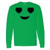 Heavy Cotton 100% Cotton Long Sleeve T Shirt Thumbnail