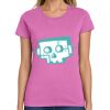 Ladies Heavy Cotton 100% Cotton T Shirt Thumbnail