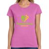 Ladies Heavy Cotton 100% Cotton T Shirt Thumbnail