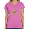 Ladies Heavy Cotton 100% Cotton T Shirt Thumbnail