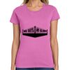 Ladies Heavy Cotton 100% Cotton T Shirt Thumbnail