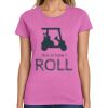 Ladies Heavy Cotton 100% Cotton T Shirt Thumbnail