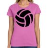 Ladies Heavy Cotton 100% Cotton T Shirt Thumbnail