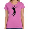 Ladies Heavy Cotton 100% Cotton T Shirt Thumbnail