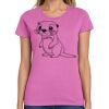 Ladies Heavy Cotton 100% Cotton T Shirt Thumbnail