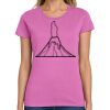 Ladies Heavy Cotton 100% Cotton T Shirt Thumbnail