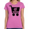 Ladies Heavy Cotton 100% Cotton T Shirt Thumbnail