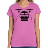 Ladies Heavy Cotton 100% Cotton T Shirt Thumbnail