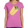 Ladies Heavy Cotton 100% Cotton T Shirt Thumbnail