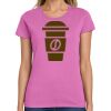 Ladies Heavy Cotton 100% Cotton T Shirt Thumbnail