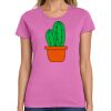 Ladies Heavy Cotton 100% Cotton T Shirt Thumbnail