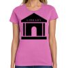 Ladies Heavy Cotton 100% Cotton T Shirt Thumbnail