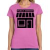 Ladies Heavy Cotton 100% Cotton T Shirt Thumbnail