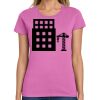 Ladies Heavy Cotton 100% Cotton T Shirt Thumbnail