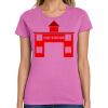 Ladies Heavy Cotton 100% Cotton T Shirt Thumbnail