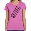 Ladies Heavy Cotton 100% Cotton T Shirt Thumbnail