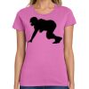 Ladies Heavy Cotton 100% Cotton T Shirt Thumbnail