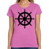 Ladies Heavy Cotton 100% Cotton T Shirt Thumbnail
