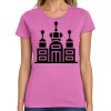 Ladies Heavy Cotton 100% Cotton T Shirt Thumbnail