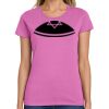 Ladies Heavy Cotton 100% Cotton T Shirt Thumbnail