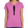 Ladies Heavy Cotton 100% Cotton T Shirt Thumbnail