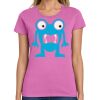 Ladies Heavy Cotton 100% Cotton T Shirt Thumbnail