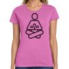 Ladies Heavy Cotton 100% Cotton T Shirt Thumbnail