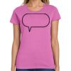 Ladies Heavy Cotton 100% Cotton T Shirt Thumbnail