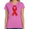 Ladies Heavy Cotton 100% Cotton T Shirt Thumbnail