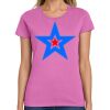 Ladies Heavy Cotton 100% Cotton T Shirt Thumbnail