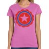 Ladies Heavy Cotton 100% Cotton T Shirt Thumbnail