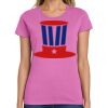 Ladies Heavy Cotton 100% Cotton T Shirt Thumbnail