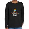 Youth Heavy Cotton 100% Cotton Long Sleeve T Shirt Thumbnail