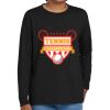 Youth Heavy Cotton 100% Cotton Long Sleeve T Shirt Thumbnail