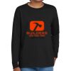 Youth Heavy Cotton 100% Cotton Long Sleeve T Shirt Thumbnail