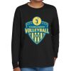 Youth Heavy Cotton 100% Cotton Long Sleeve T Shirt Thumbnail