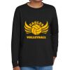 Youth Heavy Cotton 100% Cotton Long Sleeve T Shirt Thumbnail