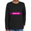 Youth Heavy Cotton 100% Cotton Long Sleeve T Shirt Thumbnail