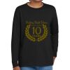 Youth Heavy Cotton 100% Cotton Long Sleeve T Shirt Thumbnail