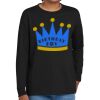 Youth Heavy Cotton 100% Cotton Long Sleeve T Shirt Thumbnail