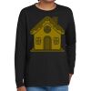 Youth Heavy Cotton 100% Cotton Long Sleeve T Shirt Thumbnail
