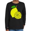 Youth Heavy Cotton 100% Cotton Long Sleeve T Shirt Thumbnail