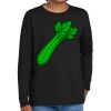 Youth Heavy Cotton 100% Cotton Long Sleeve T Shirt Thumbnail